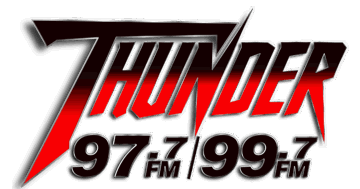 Thunder 97.7/99.7 Logo