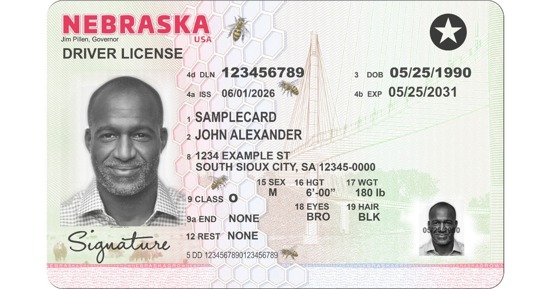 Courtesy/Nebraska Department of Motor Vehicles 