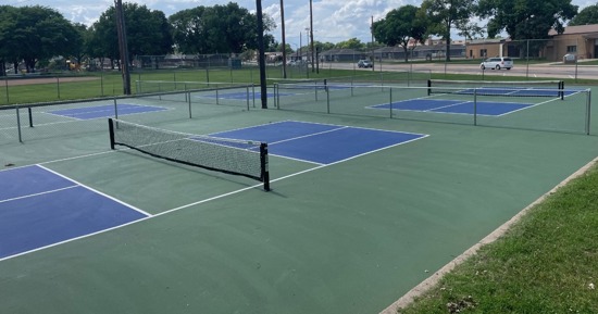 Pickleball Court Project Complete at Grace Abbott Park