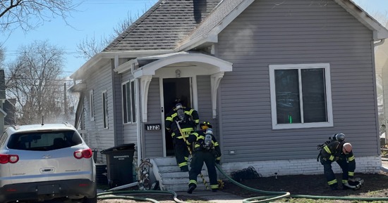 Hastings House Fire Wednesday Afternoon