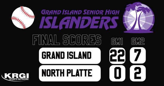 Grand Island Baseball Takes Two Vs North Platte