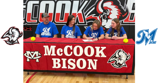 Former McCook Softball Standout Malia Hilker Signs with MCC