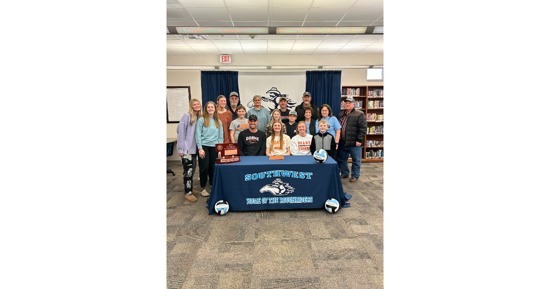 Former Southwest Volleyball Standout Atleigh Nelms Signs With Doane