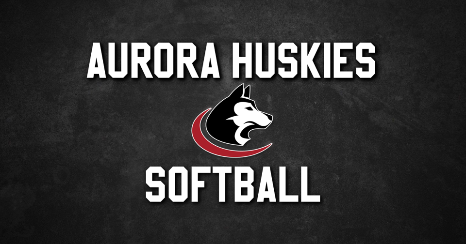 Aurora Huskies Softball Black