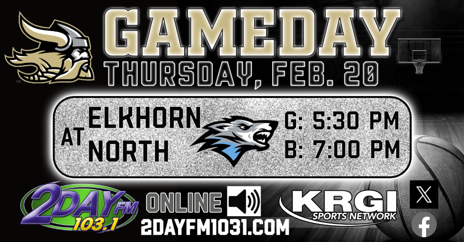 2025-02-20T17:15|Elkhorn North  - Wolves Vs Grand Island Northwest - Vikings|HS Basketball - Girls|KKJK