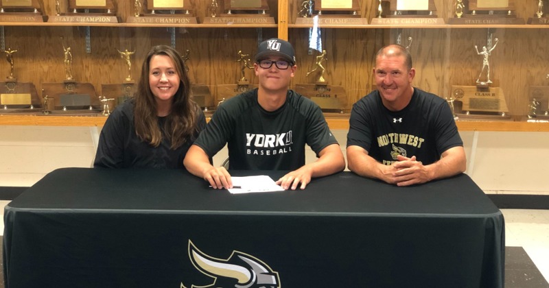 Mader Signs With York College Baseball